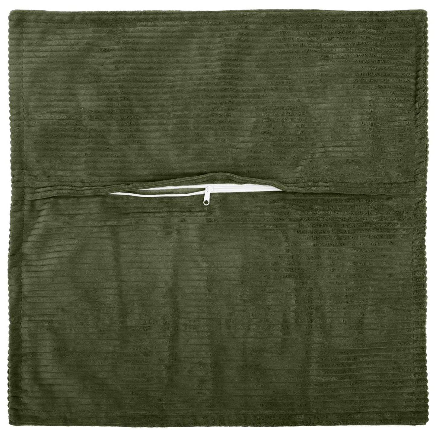 Pudebetræk 6 stk. HOUTEN Grøn 40 x 40 cm cordfløjl