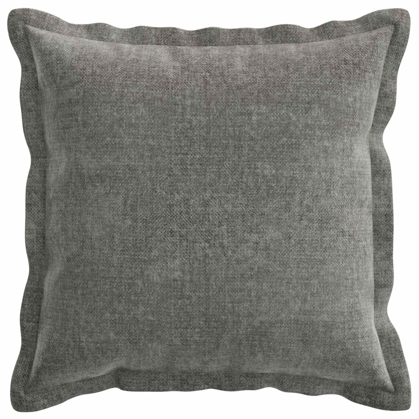 Pudebetræk 2 stk. HOUTEN Mørkegrå 40 x 40 cm Chenille Stof