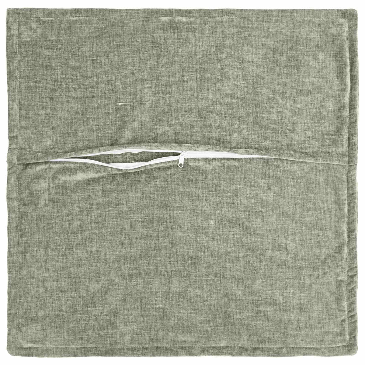 Pudebetræk 6 stk. HOUTEN Grøn 40 x 40 cm Chenille Stof
