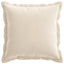Pudebetræk 2 stk. HOUTEN Cremefarvet 40 x 40 cm Chenille Stof