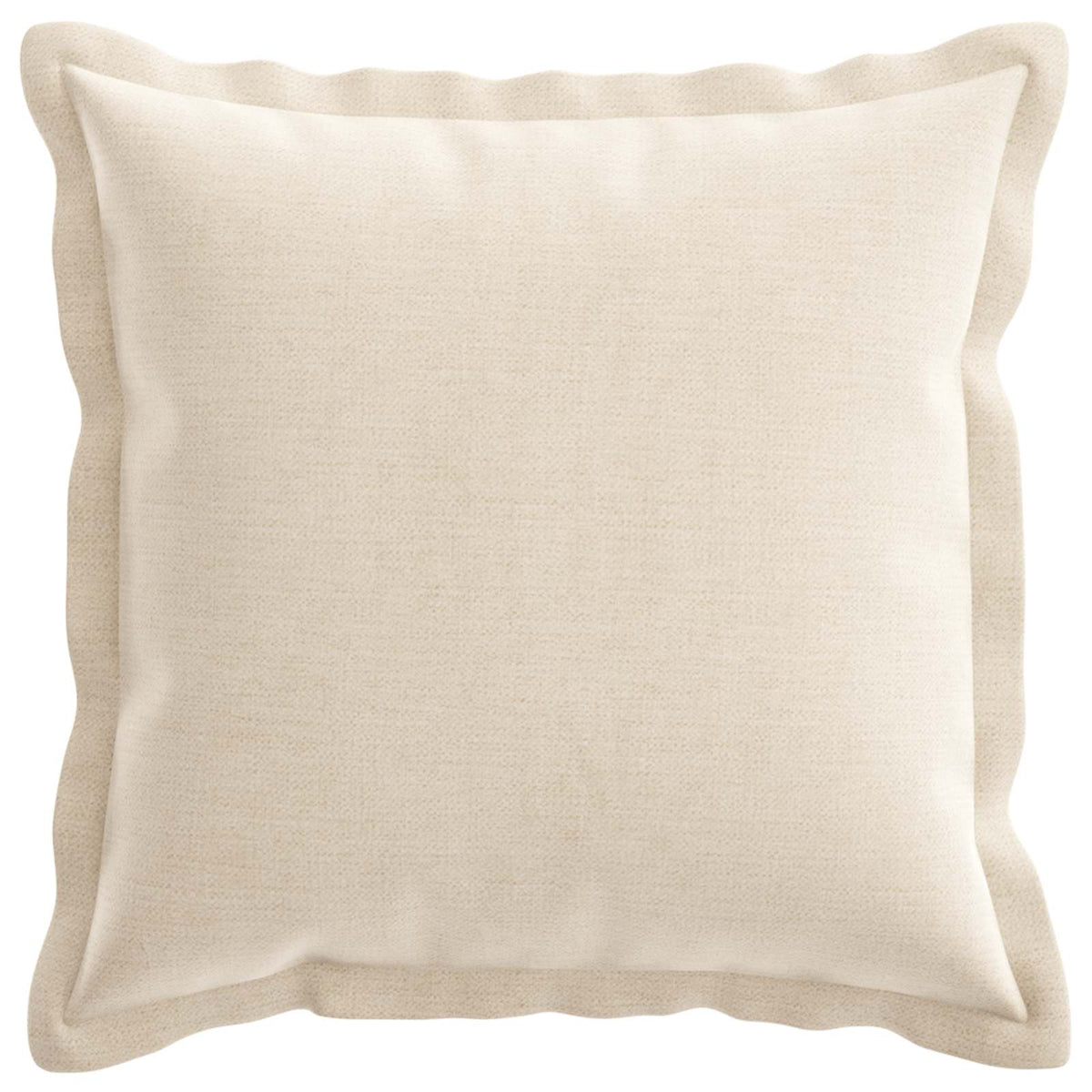 Pudebetræk 2 stk. HOUTEN Cremefarvet 40 x 40 cm Chenille Stof
