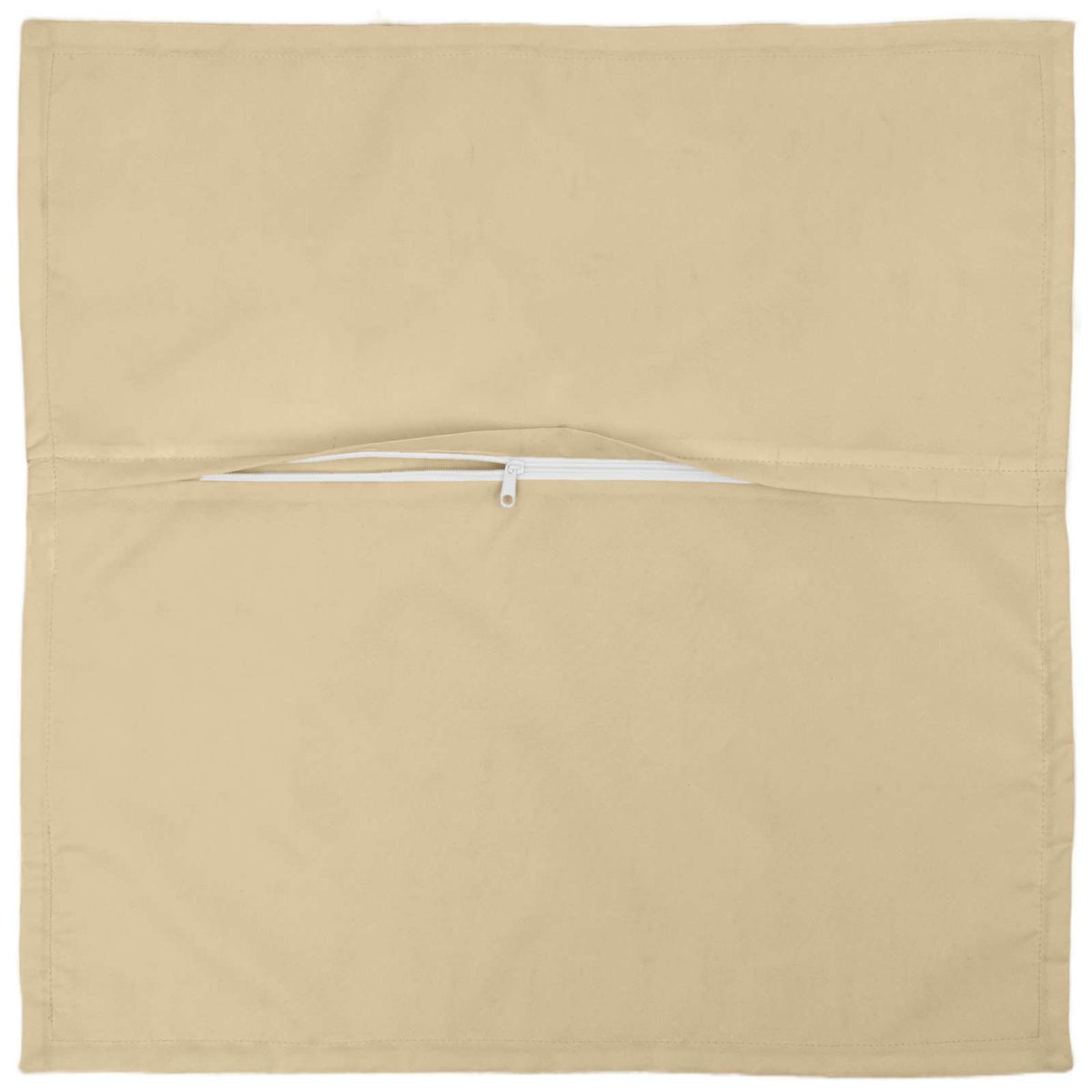Pudebetræk 12 stk. HOUTEN Beige 40 x 40 cm Polyester