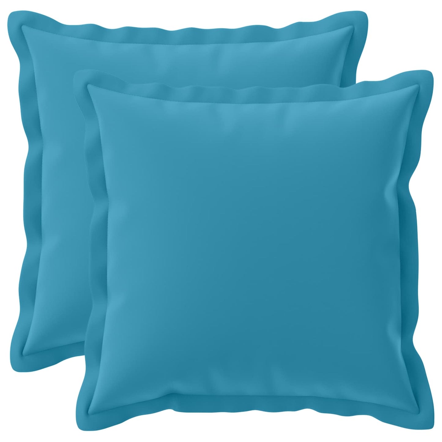 Pudebetræk 2 stk. HOUTEN Lyseblå 40 x 40 cm Polyester