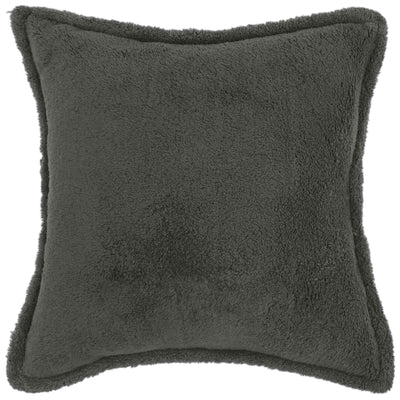 Pudebetræk 2 pcs HOUTEN Mørkegrå 40 x 40 cm Bouclé
