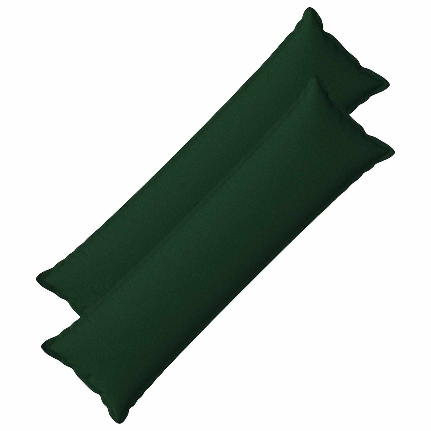 Pudebetræk 2 pcs HOUTEN Mørkegrøn 40 x 145 cm Faux Linned