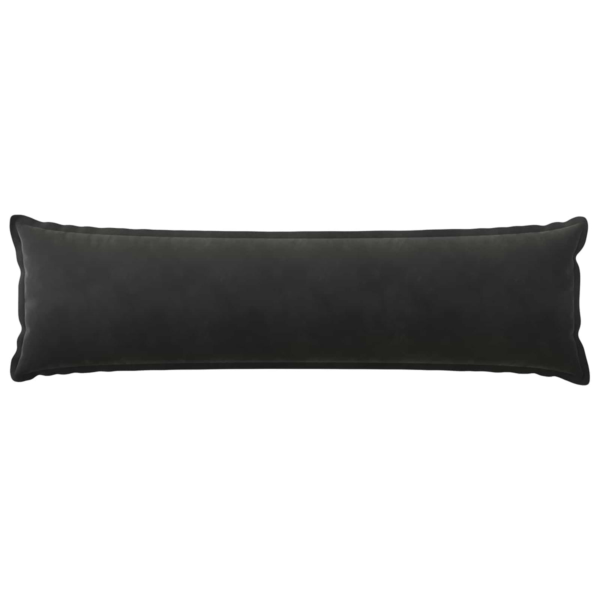 Pudebetræk HOUTEN Sort 40 x 145 cm Fløjl