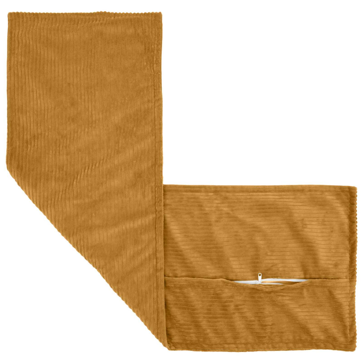 Pudebetræk 2 stk. HOUTEN Gul 40 x 145 cm cordfløjl