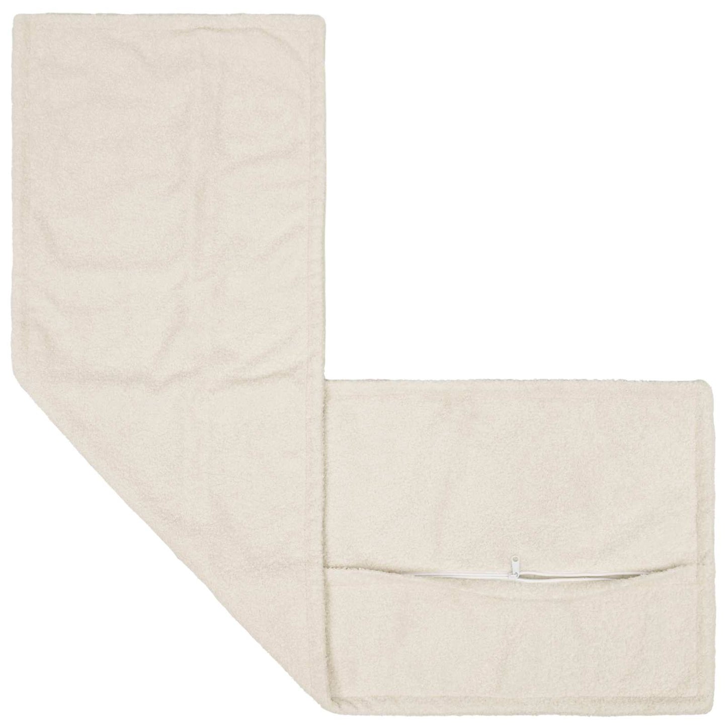 Pudebetræk HOUTEN Cremefarvet 40 x 145 cm Bouclé