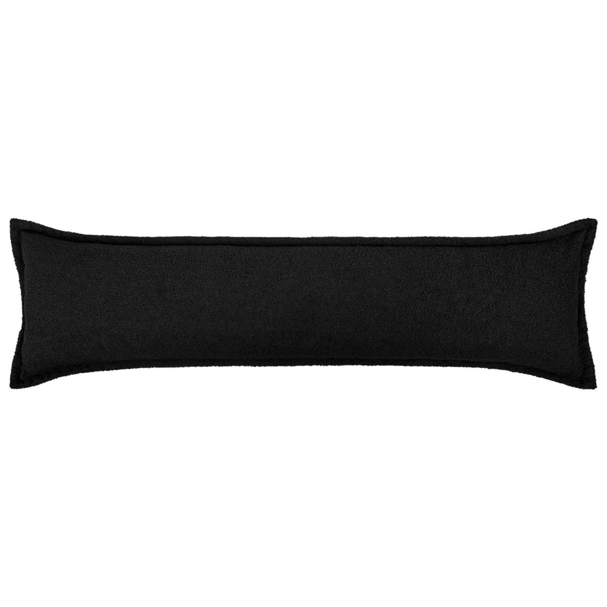 Pudebetræk HOUTEN Sort 40 x 145 cm Bouclé