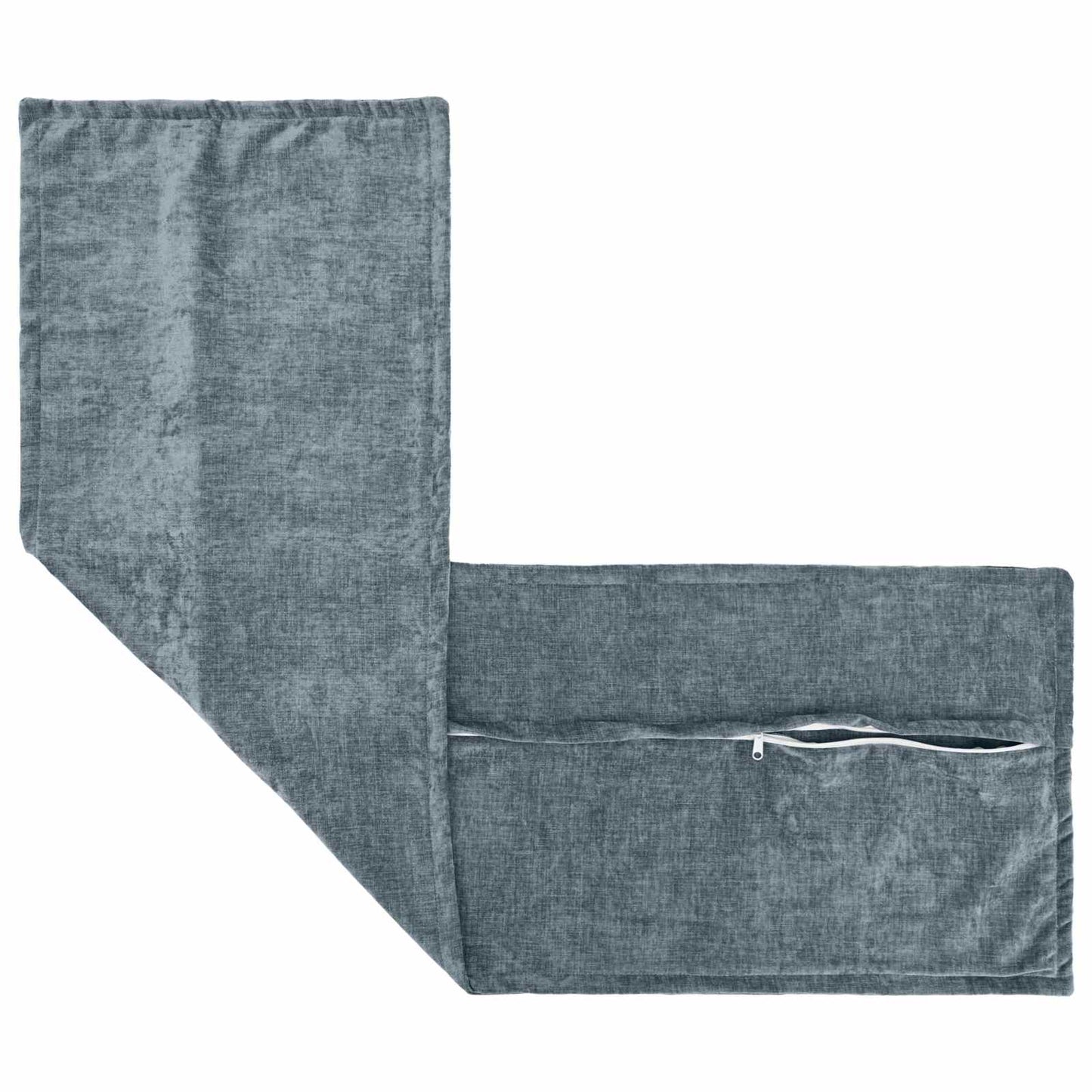 Pudebetræk HOUTEN Lyseblå 40 x 145 cm Chenille Stof