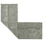 Pudebetræk 2 stk. HOUTEN Grøn 40 x 145 cm Chenille Stof