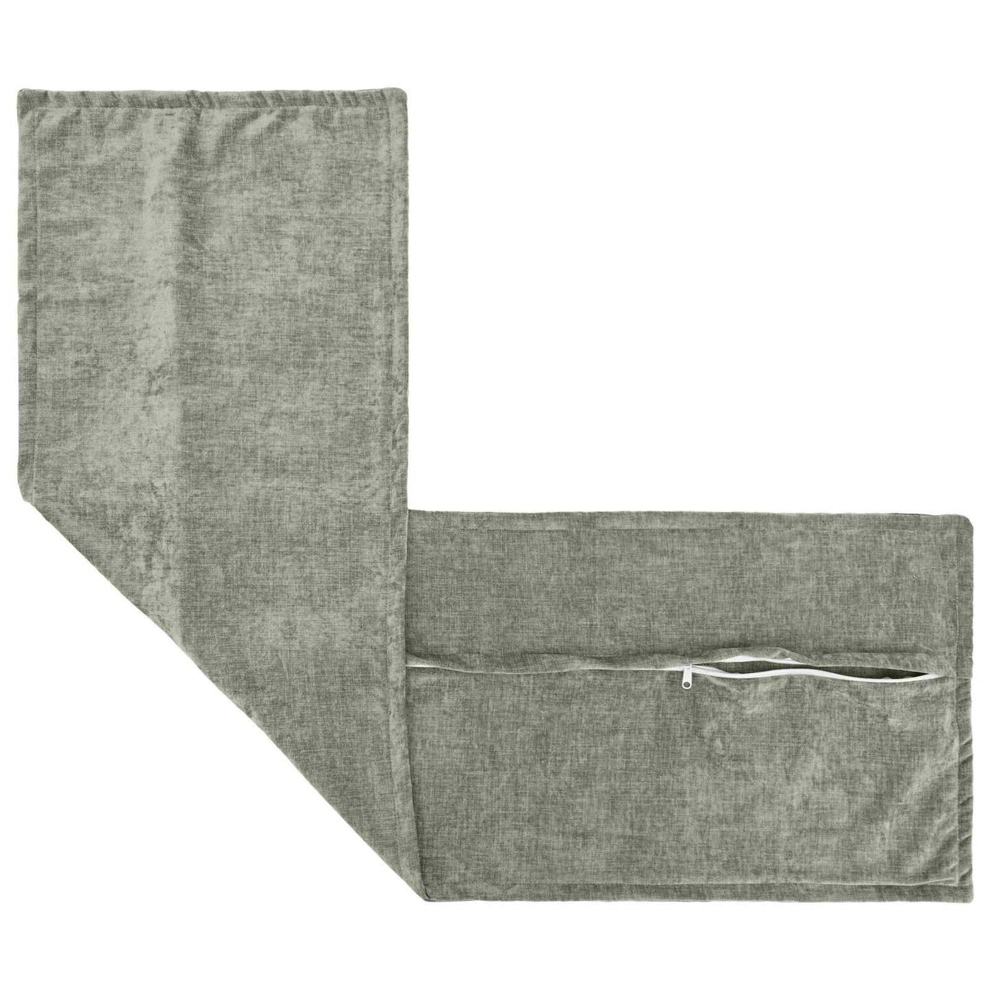 Pudebetræk 2 stk. HOUTEN Grøn 40 x 145 cm Chenille Stof