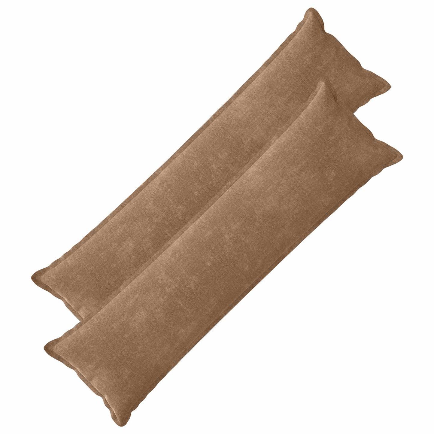 Pudebetræk 2 stk. HOUTEN Brun 40 x 145 cm Chenille Stof