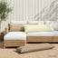 Pudebetræk HOUTEN Gråbrun 40 x 145 cm Polyester