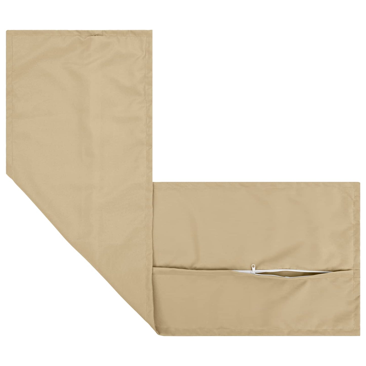 Pudebetræk HOUTEN Beige 40 x 145 cm Polyester