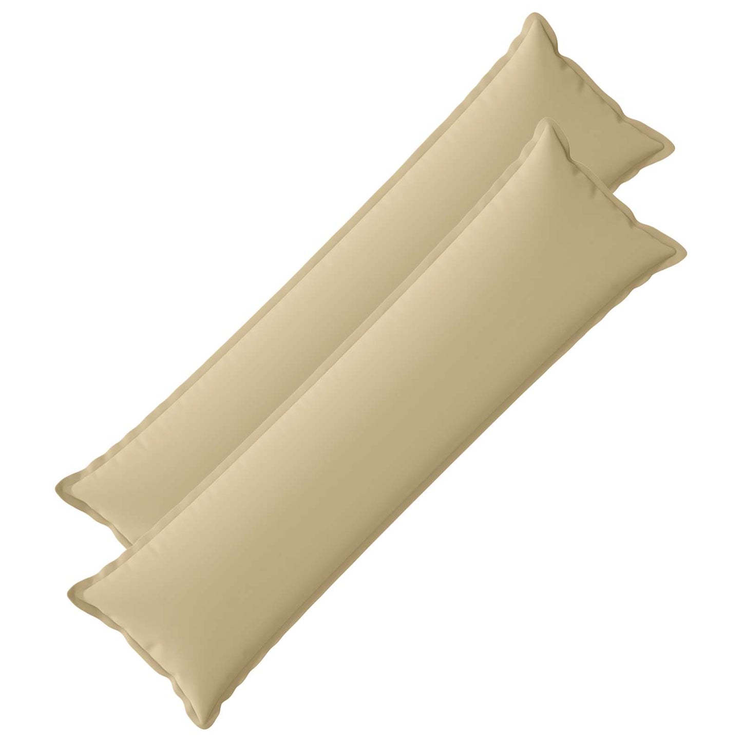 Pudebetræk 2 stk. HOUTEN Beige 40 x 145 cm Polyester