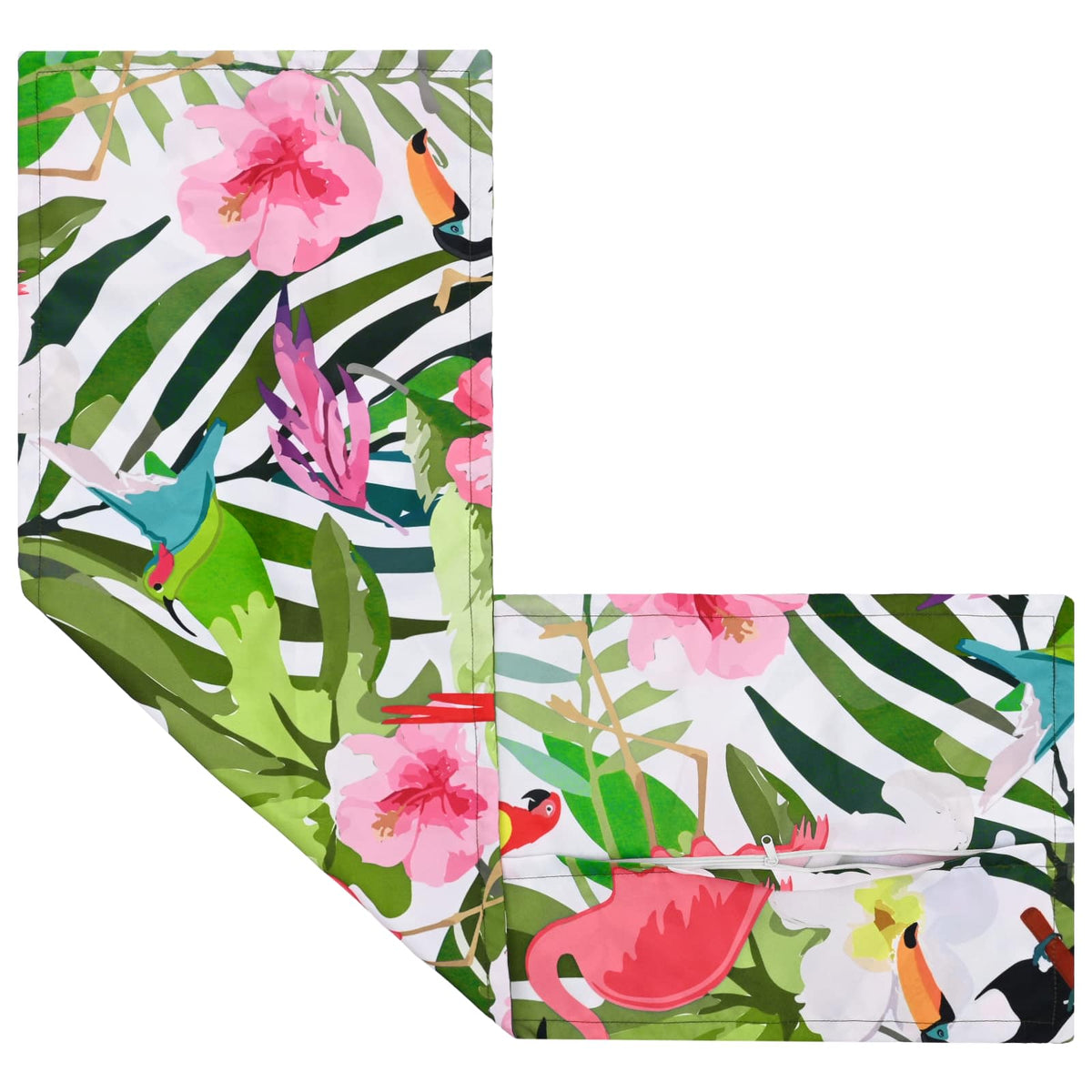 Pudebetræk 2 stk. HOUTEN Flerfarvet 40 x 145 cm Polyester