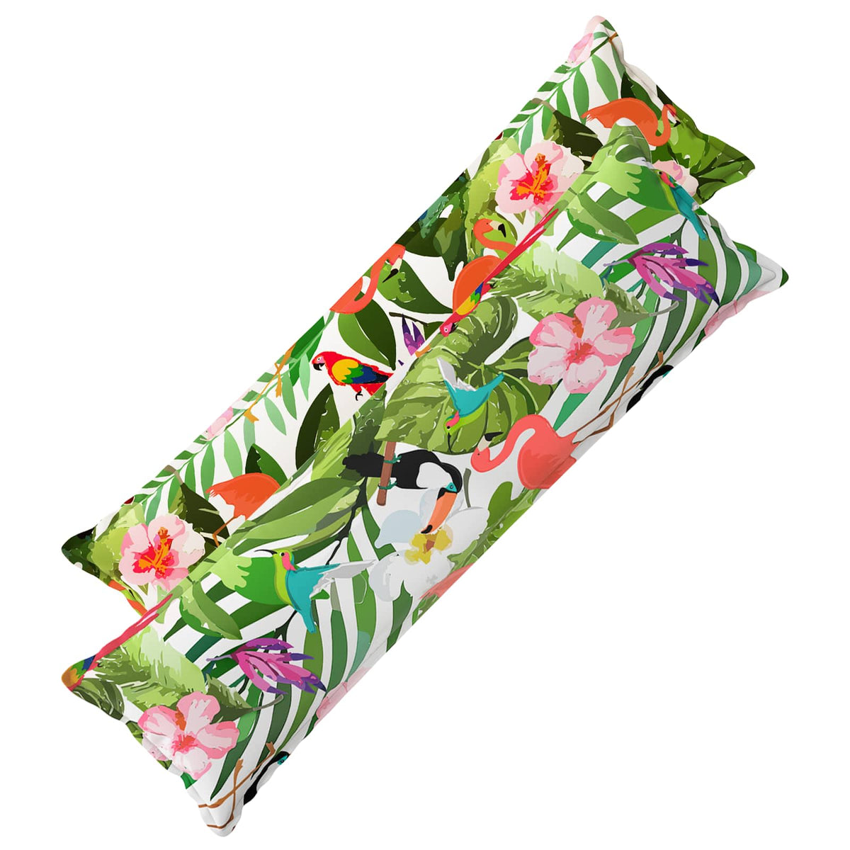 Pudebetræk 2 stk. HOUTEN Flerfarvet 40 x 145 cm Polyester