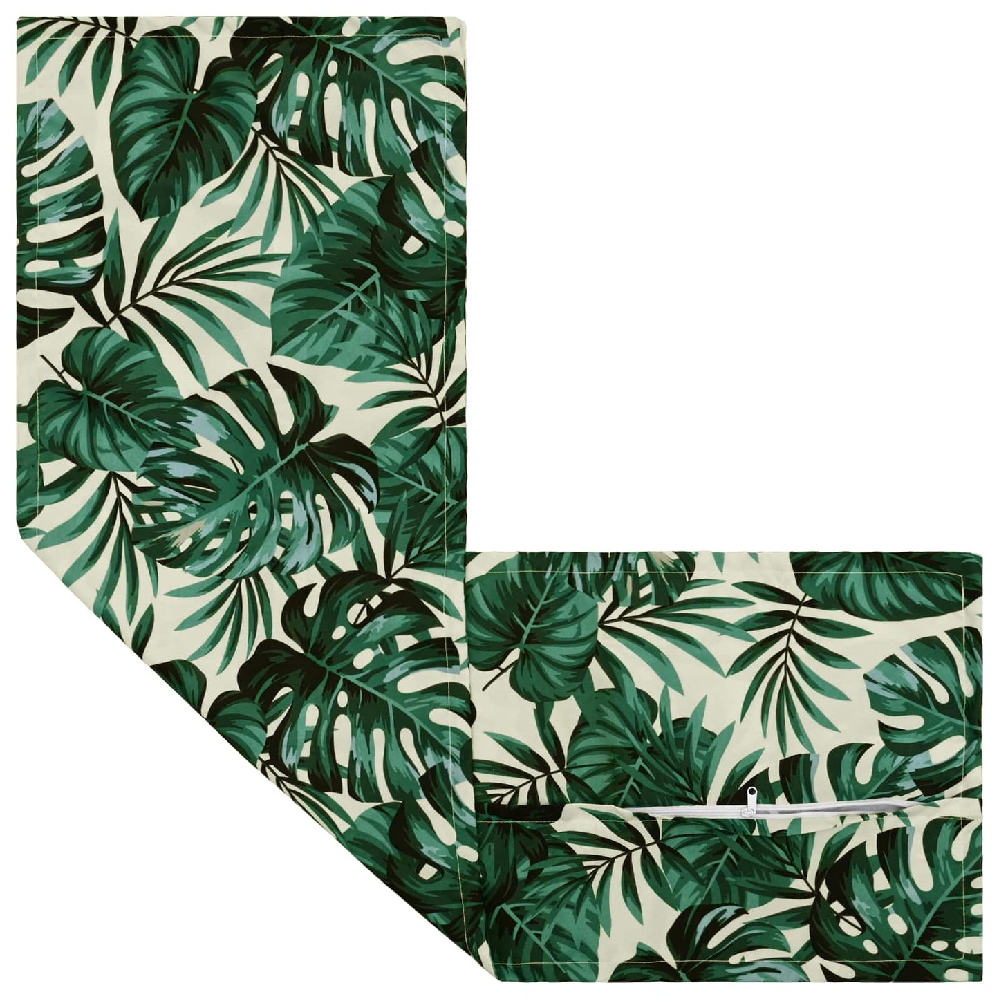 Pudebetræk HOUTEN Bladmønster 40 x 145 cm Polyester