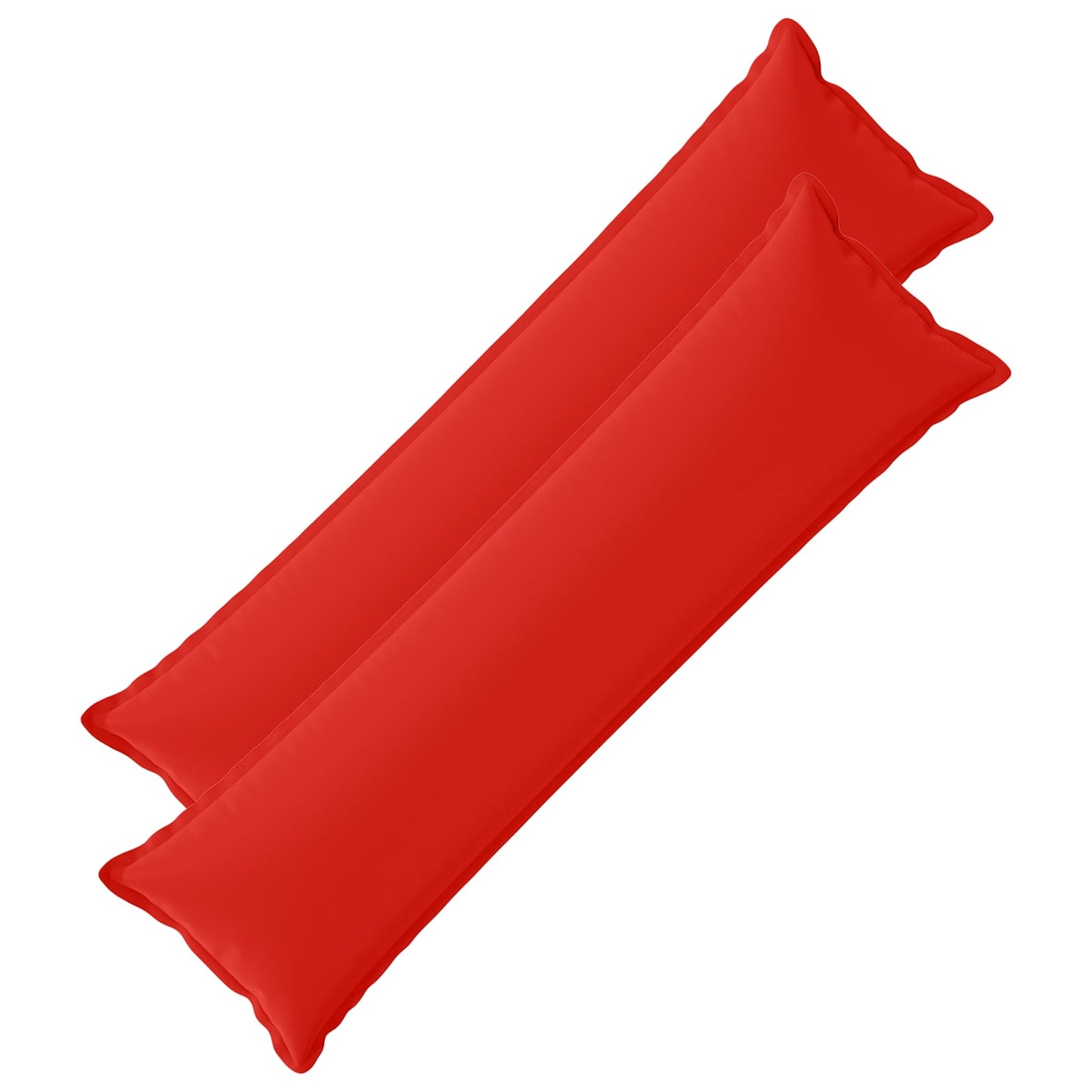 Pudebetræk 2 stk. HOUTEN Rød 40 x 145 cm Polyester