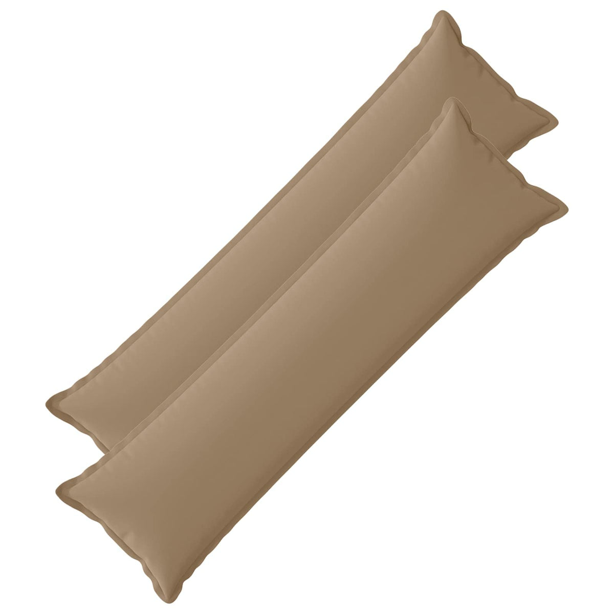 Pudebetræk 2 stk. HOUTEN Gråbrun 40 x 145 cm Polyester