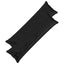 Pudebetræk 2 pcs HOUTEN Sort 40 x 145 cm Flannel