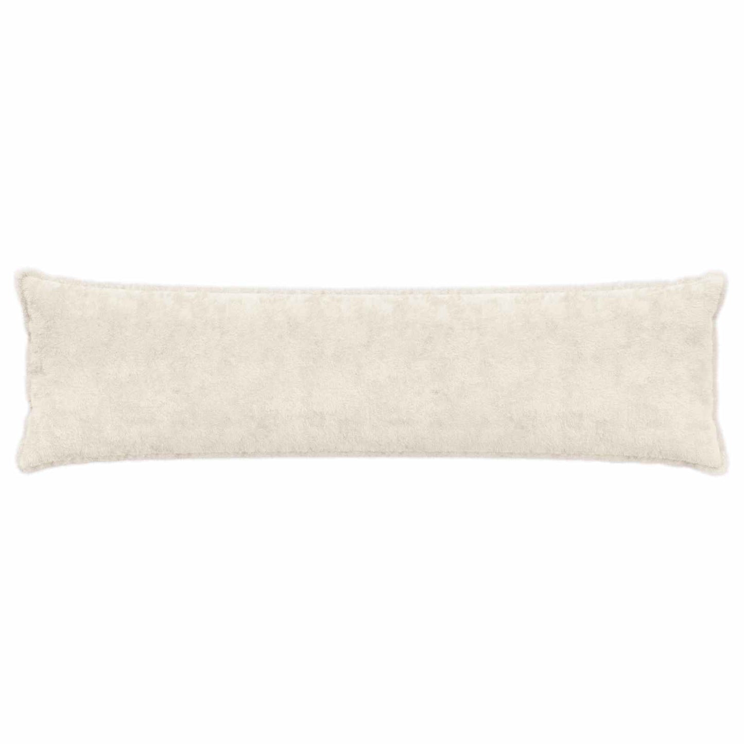 Pudebetræk HOUTEN Hvid 40 x 145 cm Faux Kanin Pels