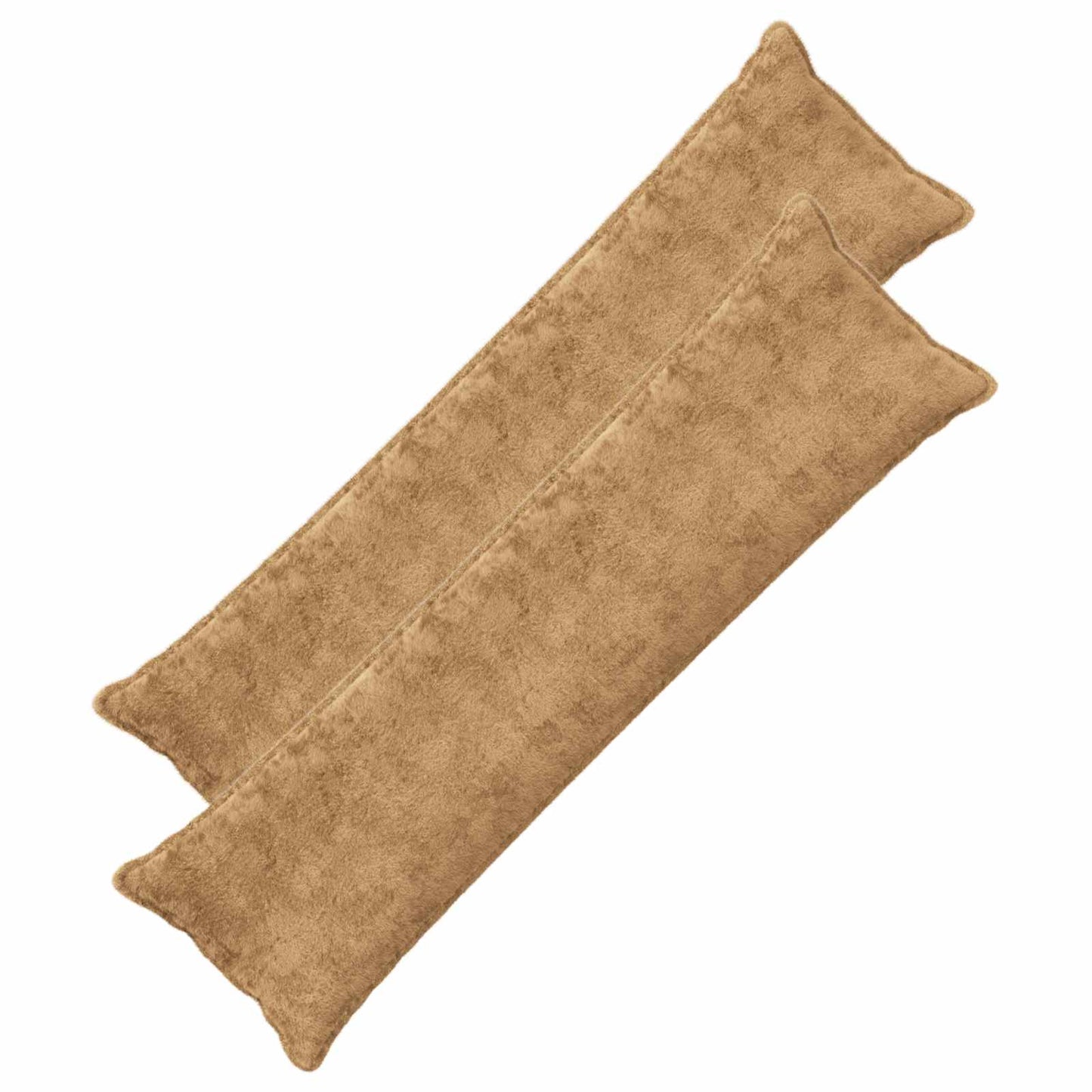 Pudebetræk 2 stk. HOUTEN Gråbrun 40 x 145 cm Faux Kanin Pels