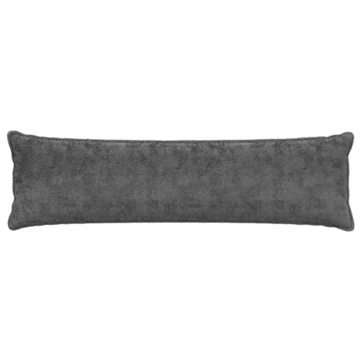 Pudebetræk 2 stk. HOUTEN Mørkegrå 40 x 145 cm Faux Kanin Pels