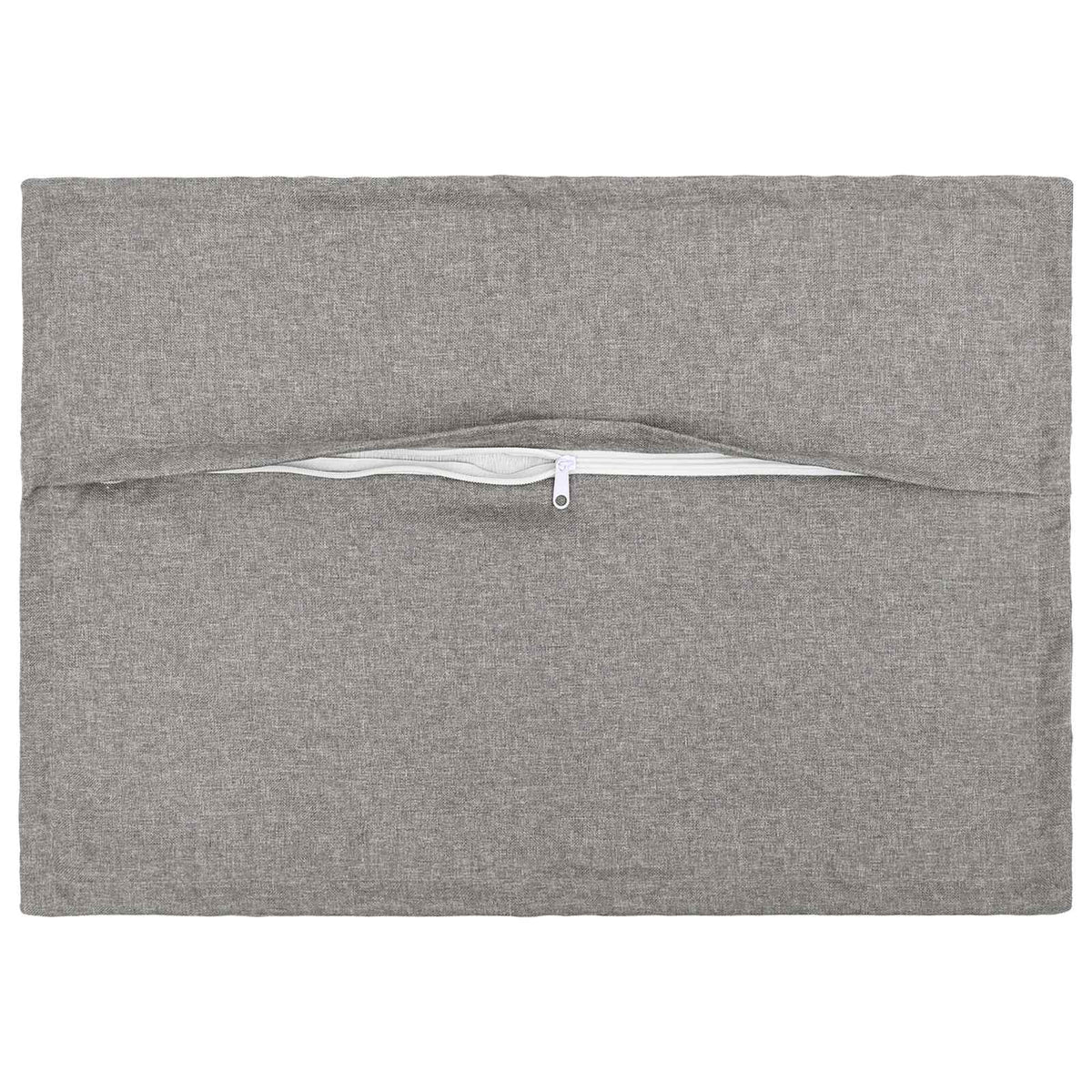 Pudebetræk 6 pcs HOUTEN Skygrå 40 x 60 cm Faux Linned