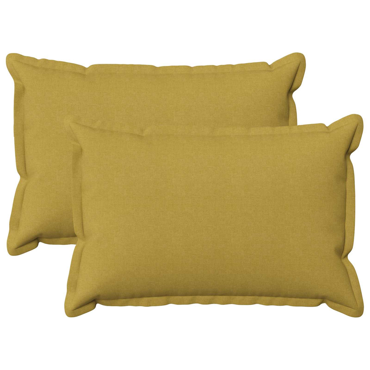 Pudebetræk 2 pcs HOUTEN Lys grøn 40 x 60 cm Faux Linned