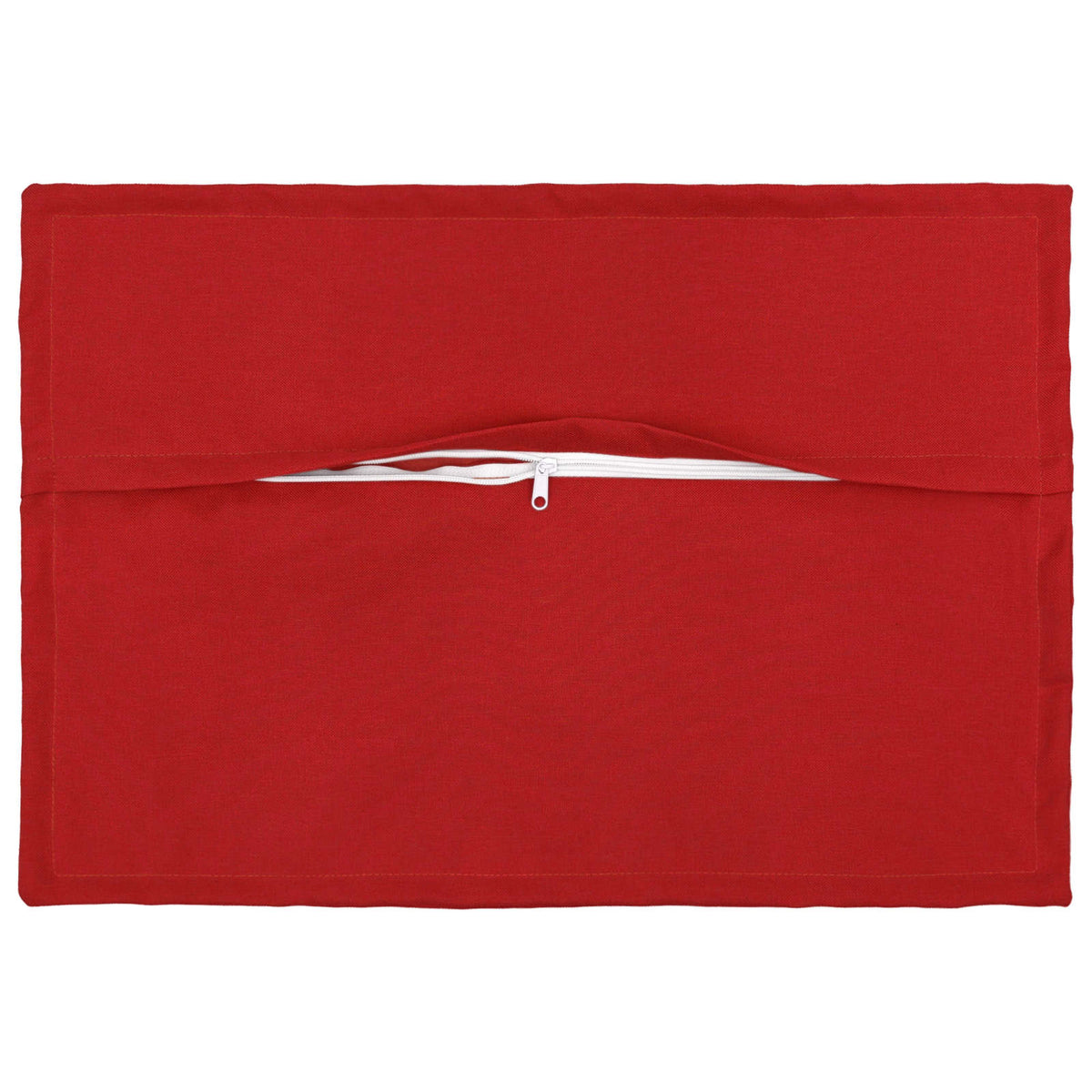 Pudebetræk 6 pcs HOUTEN Rød 40 x 60 cm Faux Linned