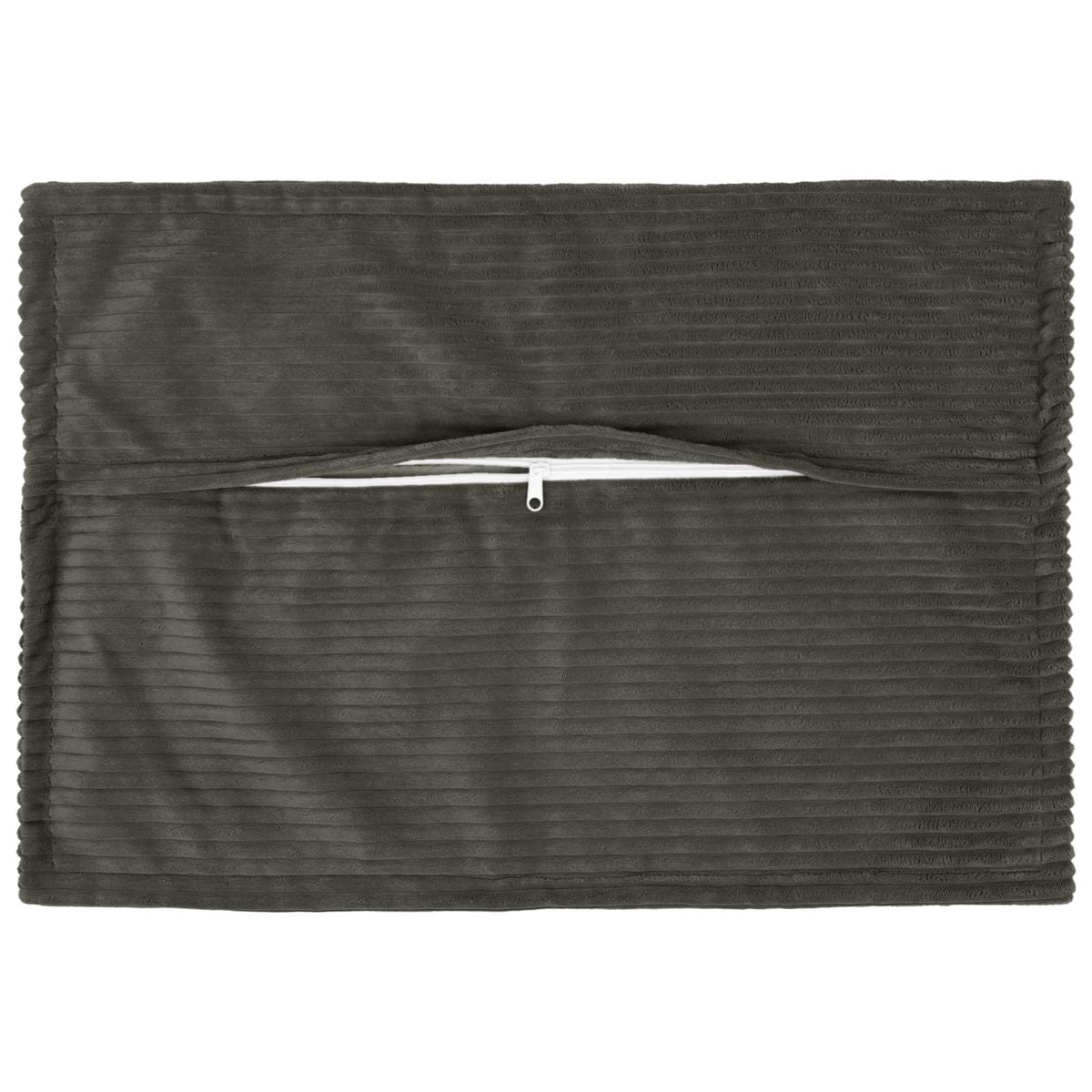 Pudebetræk 6 stk. HOUTEN Antracit 40 x 60 cm cordfløjl