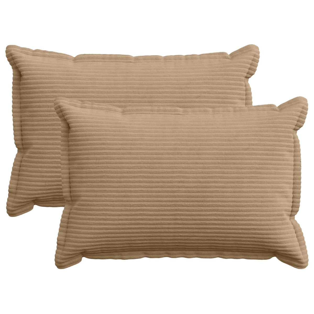Pudebetræk 2 stk. HOUTEN Brun 40 x 60 cm cordfløjl