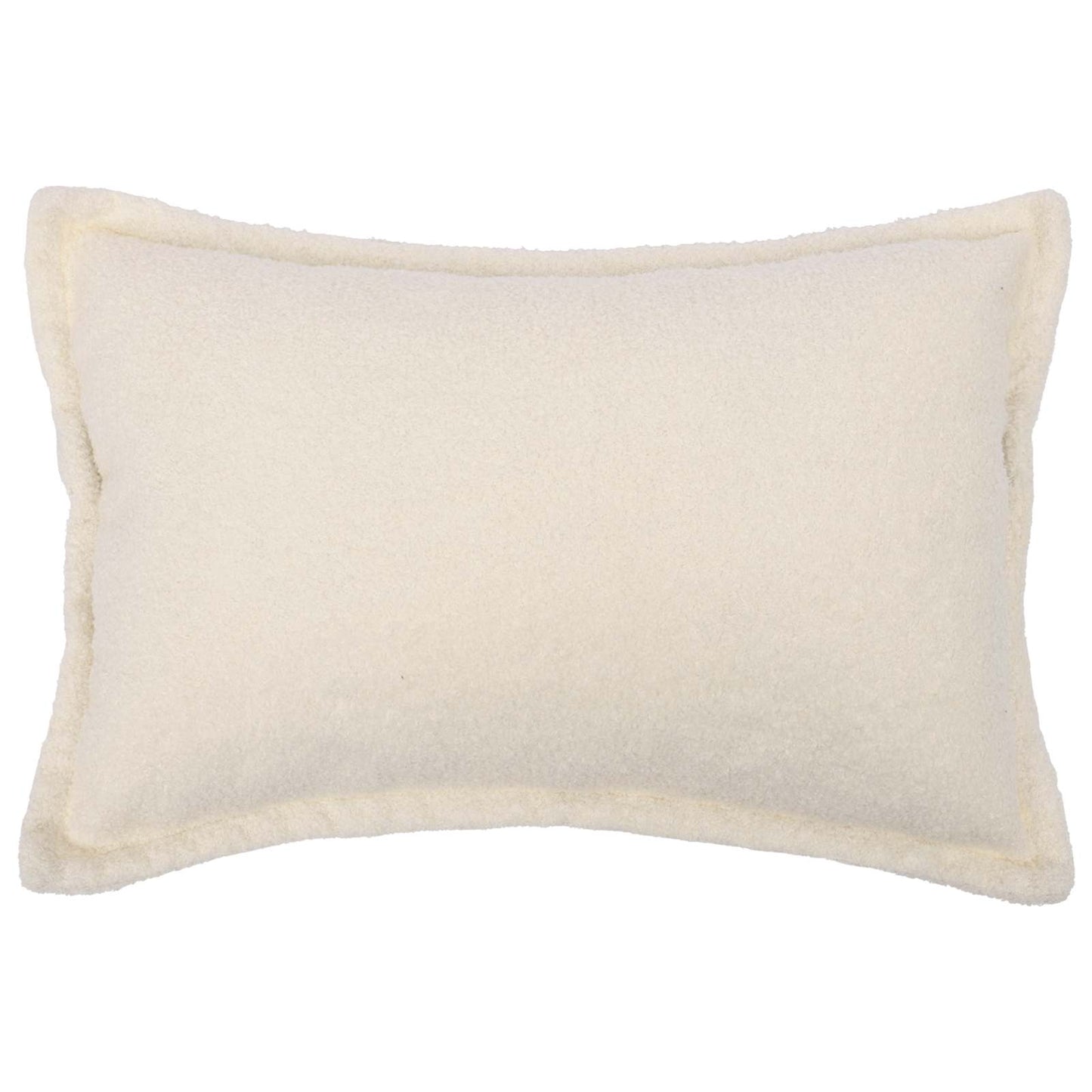 Pudebetræk 6 pcs HOUTEN Cremefarvet 40 x 60 cm Bouclé
