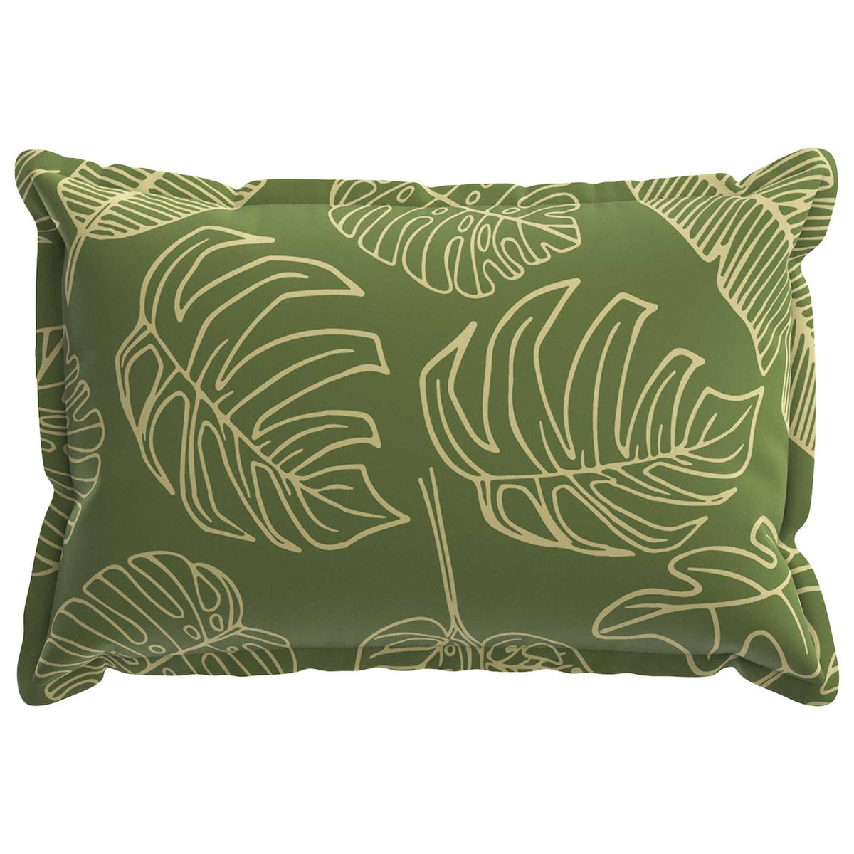 Pudebetræk 6 stk. HOUTEN Bladdesign 40 x 60 cm Polyester