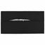 Pudebetræk 2 pcs HOUTEN Sort 40 x 70 cm Faux Linned