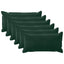 Pudebetræk 6 pcs HOUTEN Mørkegrøn 40 x 70 cm Fløjl