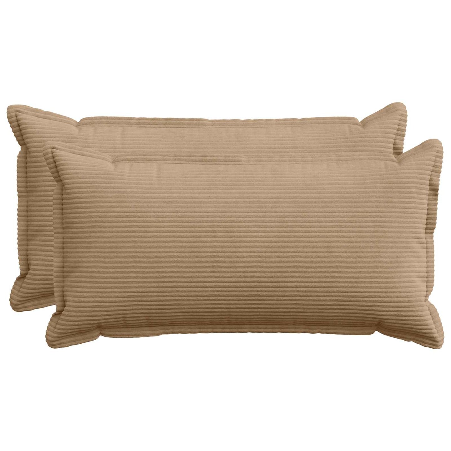 Pudebetræk 2 stk. HOUTEN Brun 40 x 70 cm cordfløjl