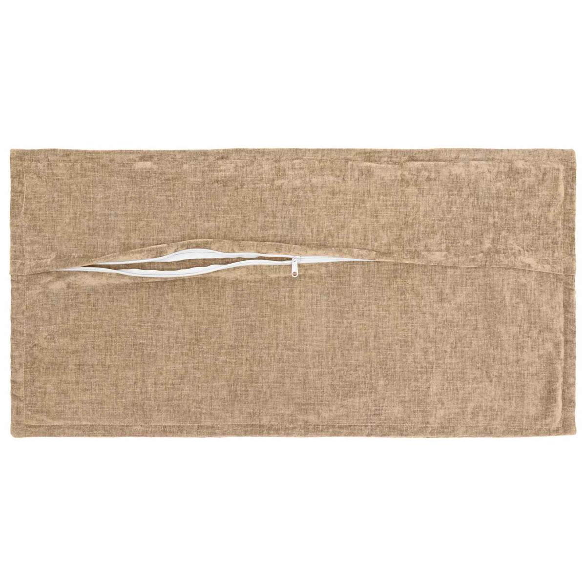Pudebetræk 2 stk. HOUTEN Gråbrun 40 x 70 cm Chenille Stof