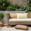 Pudebetræk 2 stk. HOUTEN Gråbrun 40 x 80 cm Polyester