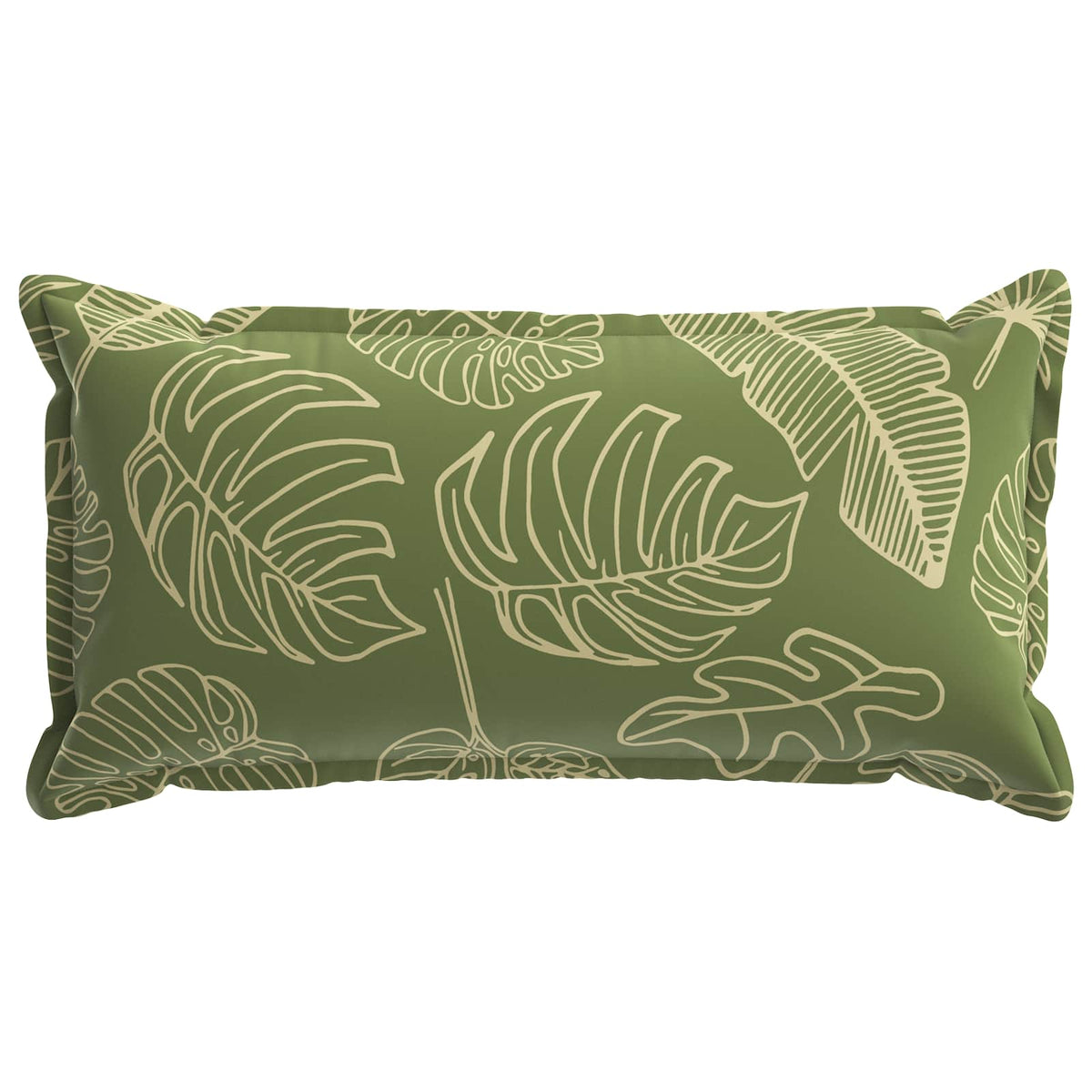 Pudebetræk 6 stk. HOUTEN Bladdesign 40 x 70 cm Polyester