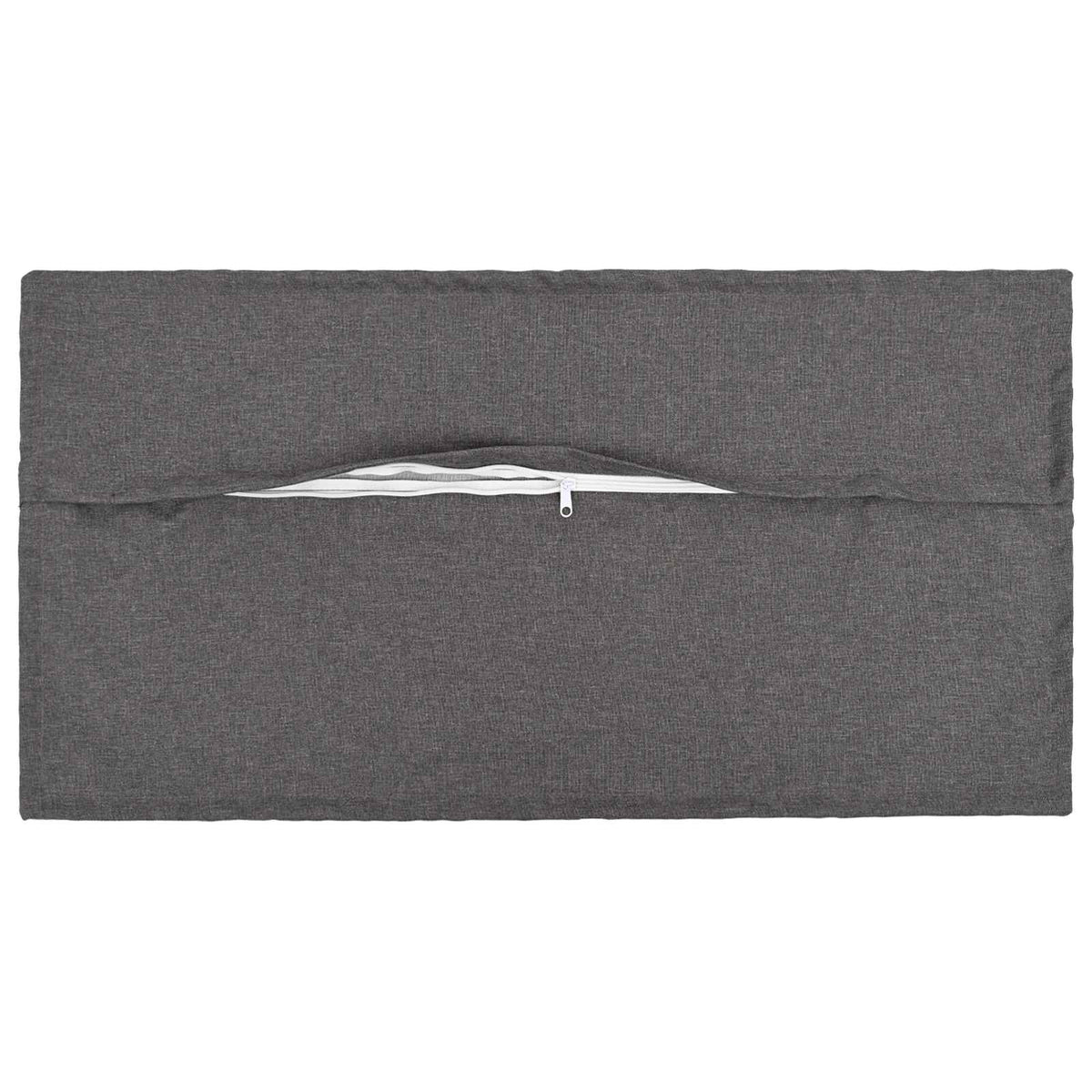 Pudebetræk 2 pcs HOUTEN Lysegrå 40 x 80 cm Faux Linned