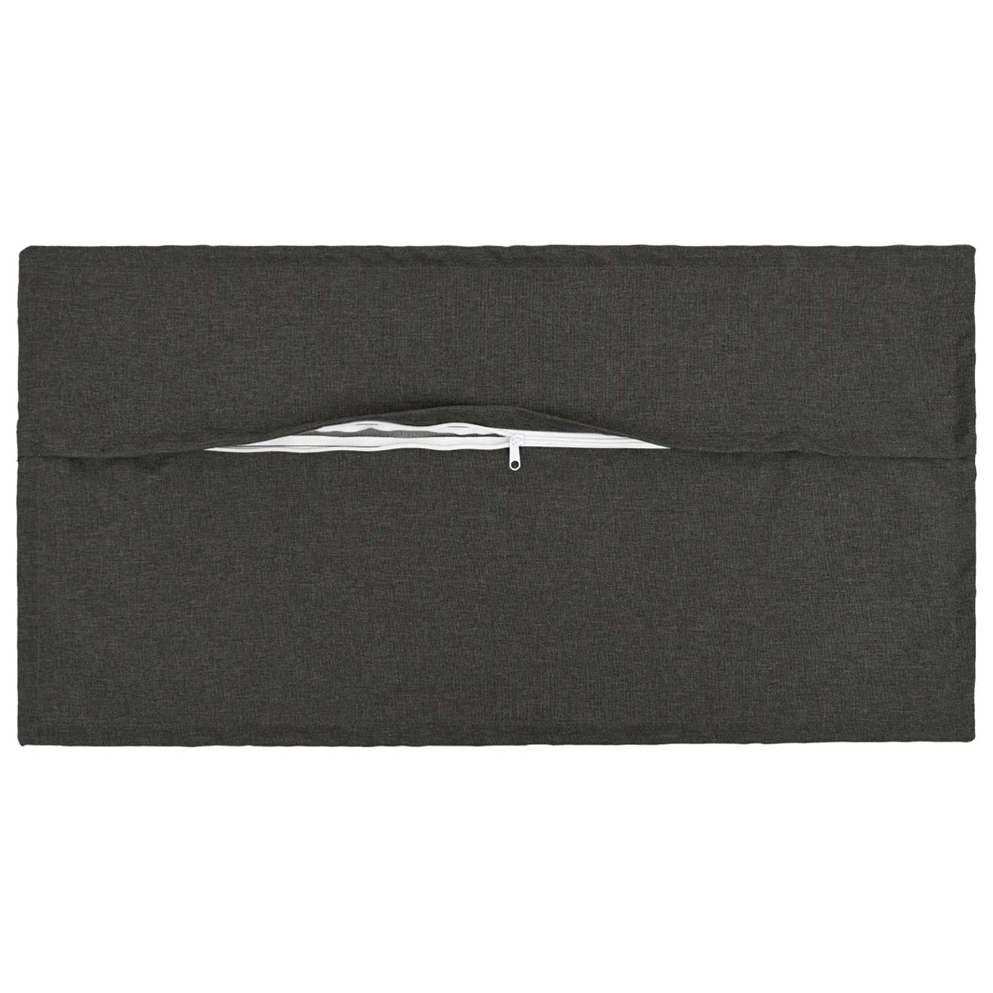 Pudebetræk 6 pcs HOUTEN Mørkegrå 40 x 80 cm Faux Linned
