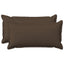 Pudebetræk 2 pcs HOUTEN Gråbrun 40 x 80 cm Faux Linned