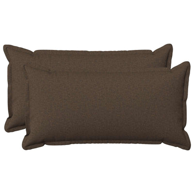 Pudebetræk 2 pcs HOUTEN Gråbrun 40 x 80 cm Faux Linned