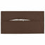 Pudebetræk 6 pcs HOUTEN Brun 40 x 80 cm Faux Linned