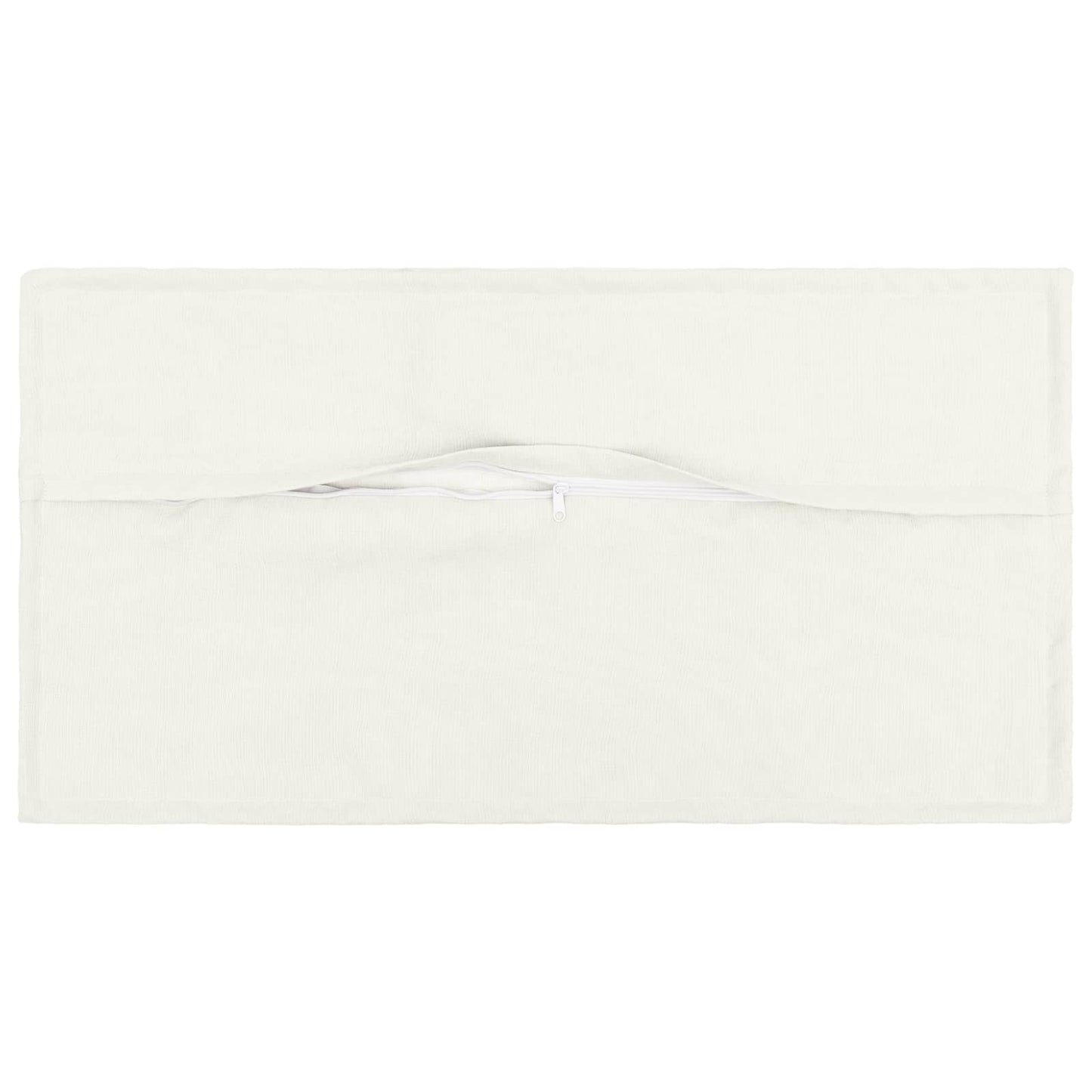 Pudebetræk 6 pcs HOUTEN Hvid 40 x 80 cm Faux Linned