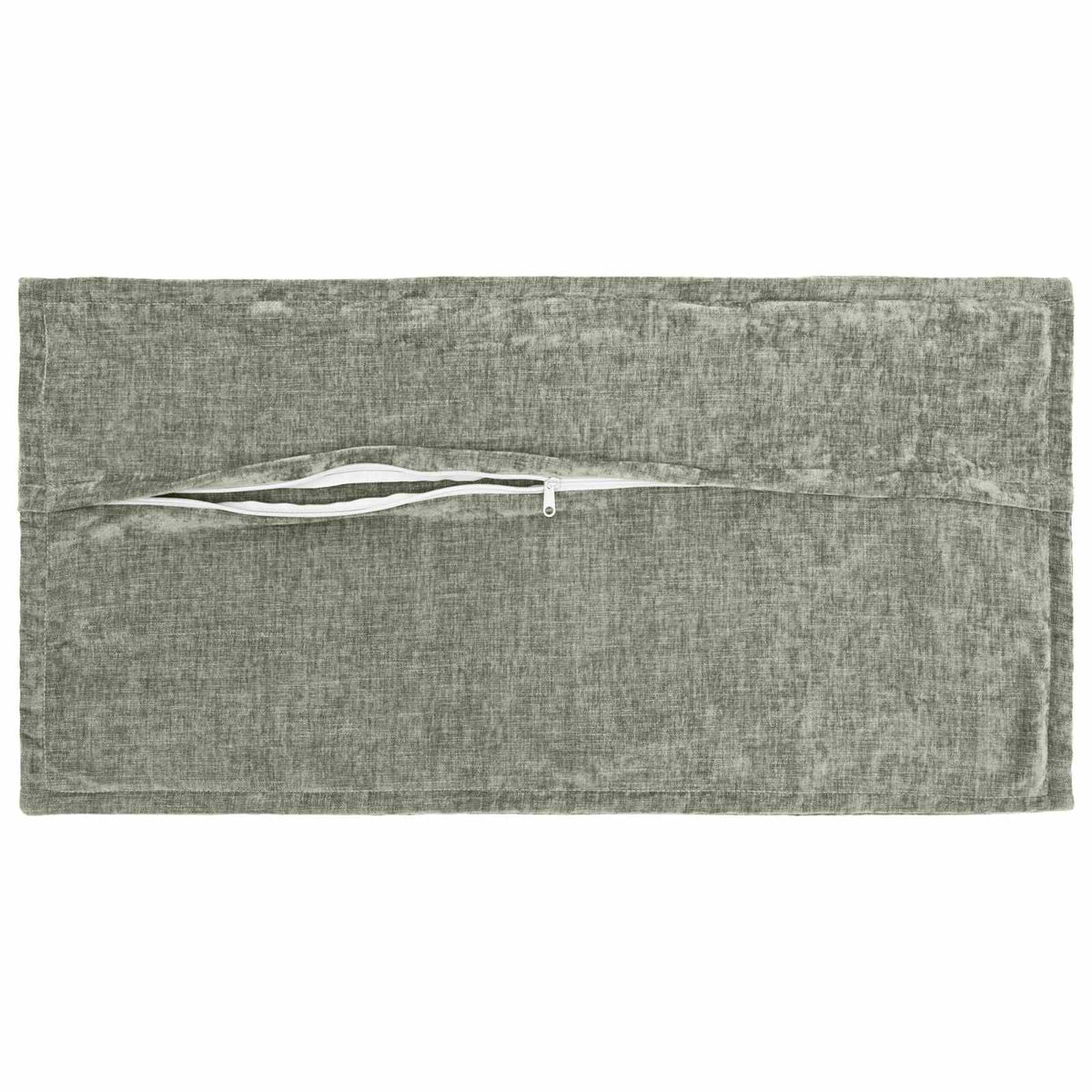 Pudebetræk 6 stk. HOUTEN Grøn 40 x 80 cm Chenille Stof