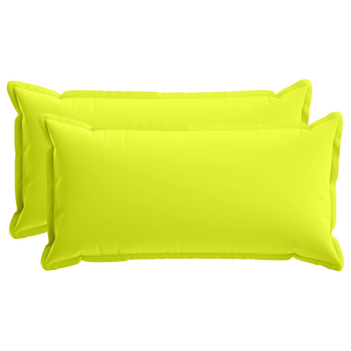 Pudebetræk 2 stk. HOUTEN Lys grøn 40 x 80 cm Polyester